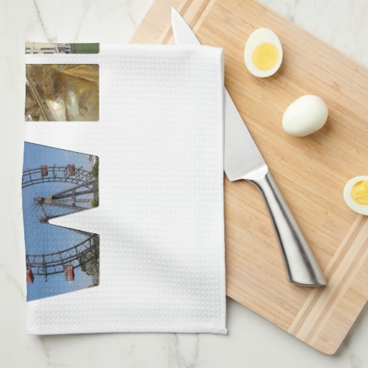 Wien Küchentuch (Viertel Falte)