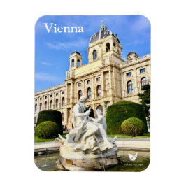 Wien - Kühlschrankmagnet von Velvet Escape Magnet