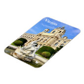 Wien - Kühlschrankmagnet von Velvet Escape Magnet (Linke Seite)