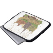 Wien Laptopschutzhülle (Vorne Knopf)