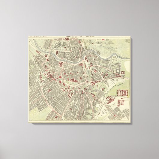 Wien Leinwanddruck (Vorderseite)