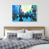 Wien Leinwanddruck (Insitu (Schlafzimmer))