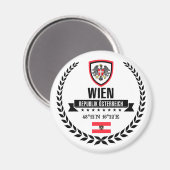 Wien Magnet (Vorderseite/Rückseite)