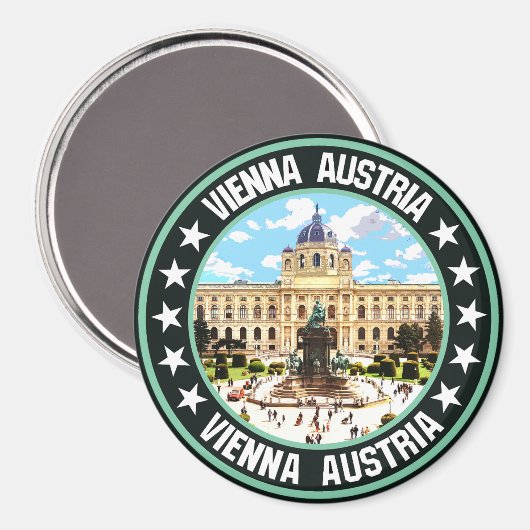 Wien Magnet (Vorderseite/Rückseite)