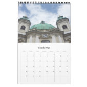 Wien Österreich 2026 15 Monate Kalender (Mär 2026)