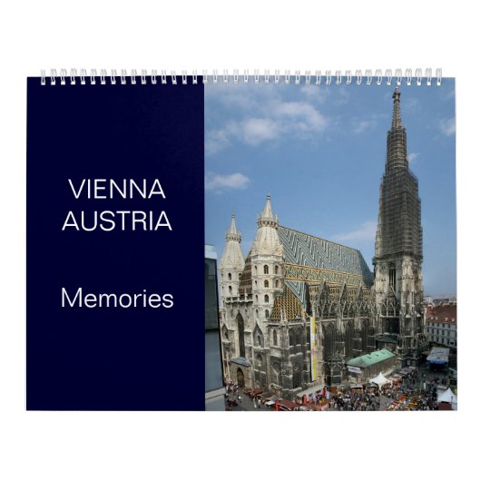 Wien Österreich 24 Monate Kalender (Titelbild)