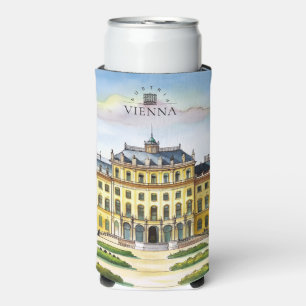 Wien Österreich Aquarell Stadt Reise Erinnerung Selters Dosenkühler