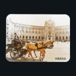 Wien Österreich City Panorama Aussicht Magnet<br><div class="desc">Das wunderschöne Vienna Austria Aquarellmagazin zeigt einen Panoramablick auf die Architektur und die Sehenswürdigkeiten der österreichischen Hauptstadt. Phantastische Reise-Souvenir und Geschenkidee für jeden Touristen der österreichischen Hauptstadt.</div>