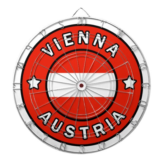 Wien Österreich Dartscheibe (vorne)
