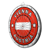 Wien Österreich Dartscheibe (Vorderseite rechts)
