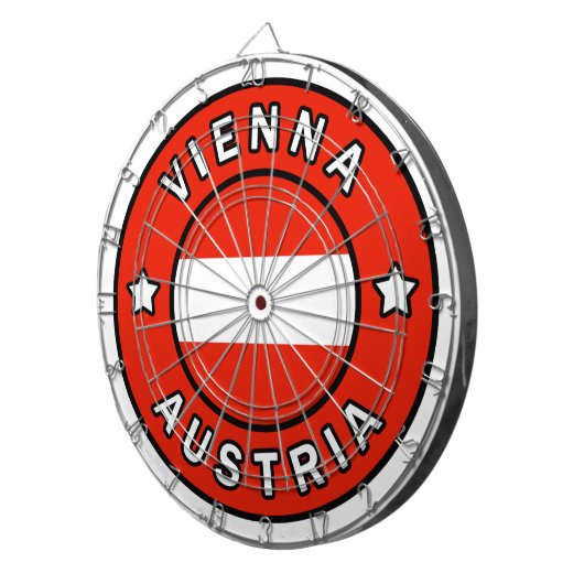 Wien Österreich Dartscheibe (Vorderseite rechts)