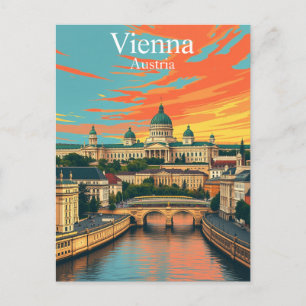 Wien, Österreich Europa Reise Postkarte