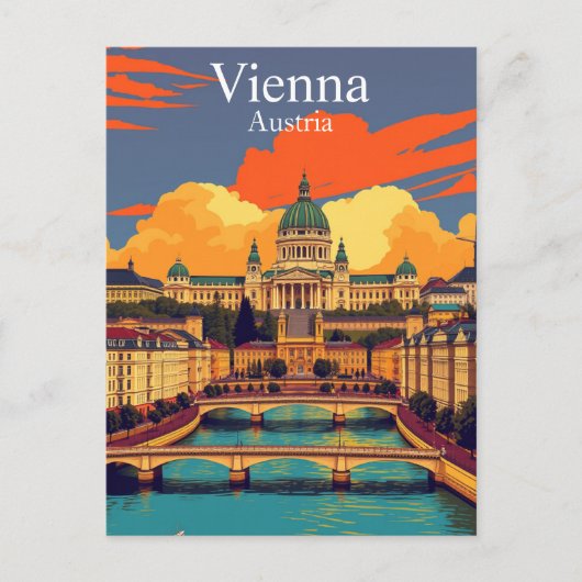 Wien, Österreich, Europa Reisen Postkarte (Vorderseite)