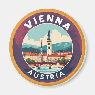 Wien Österreich Europäische Reise Erinnerung Anden Magnet