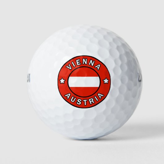 Wien Österreich Golfball (Vorderseite)