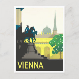 Wien Österreich Jahrgang Reise Postkarte
