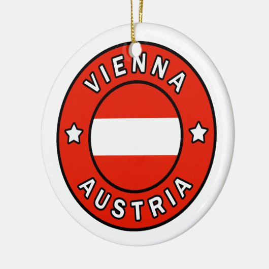 Wien Österreich Keramik Ornament (Links)