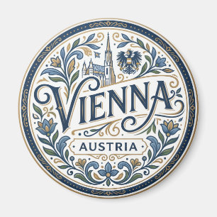 Wien Österreich Magnet