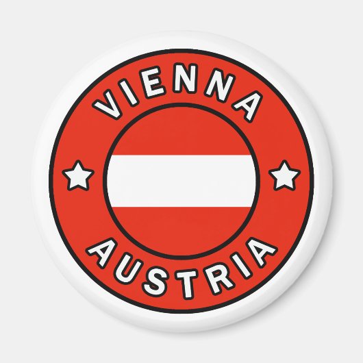 Wien Österreich Magnet (Vorne)
