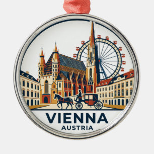 Wien Österreich Ornament Aus Metall