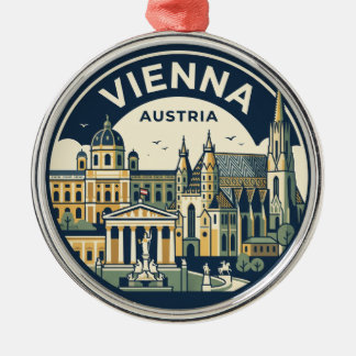 Wien Österreich Ornament Aus Metall