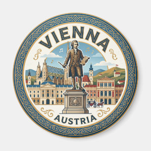 Wien, Österreich Österreich Magnet