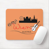 Wien, Österreich - Österreich Mousepad (Mit Mouse)