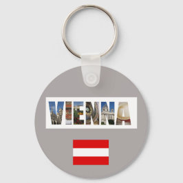 Wien Österreich Österreichische Fotos für Flaggenr Schlüsselanhänger