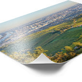 Wien, Österreich, Panorama aus Kahlenberg Fotodruck (Ecke)