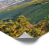 Wien, Österreich, Panorama aus Kahlenberg Poster (Ecke)