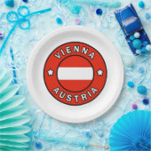 Wien Österreich Pappteller (Party)