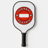 Wien Österreich Pickleball Schläger (Rückseite)