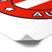 Wien Österreich Poster (Ecke)