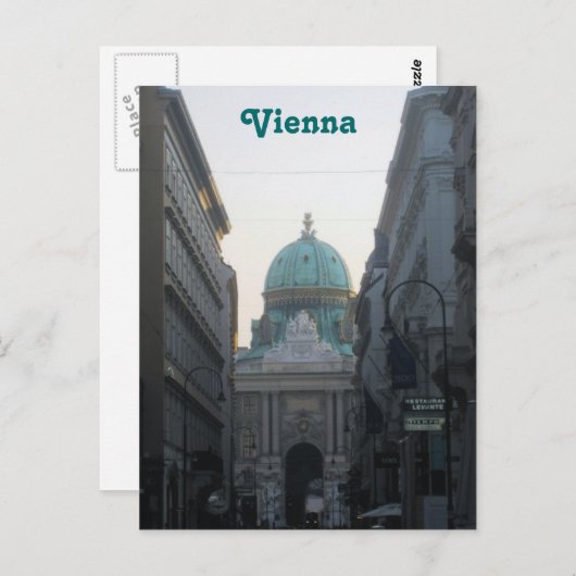 Wien, Österreich Postkarte (Vorne/Hinten)