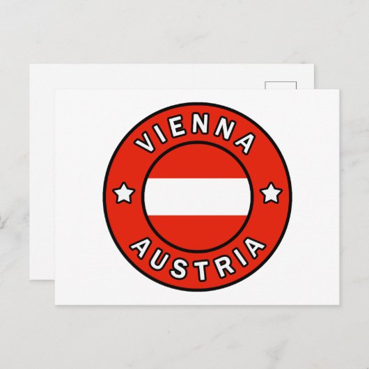Wien Österreich Postkarte (Vorne/Hinten)