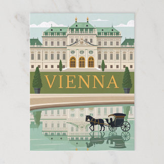 Wien, Österreich Postkarte