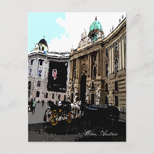 Wien, Österreich Postkarte (Vorderseite)