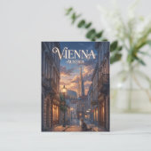 Wien Österreich Postkarte (Stehend Vorderseite)