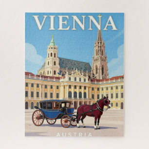 Wien Österreich Reise Historische Sehenswürdigkeit Puzzle