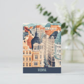 Wien Österreich Reise Postkarte (Stehend Vorderseite)