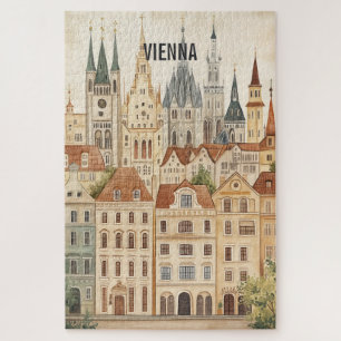 Wien Österreich Reise Puzzle