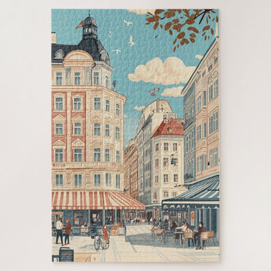 Wien Österreich Reise Puzzle (Vertikal)