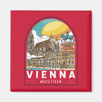 Wien Österreich Reisemarke