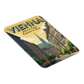 Wien Österreich Reisen Magnet (Rechte Seite)