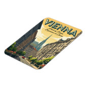 Wien Österreich Reisen Magnet (Linke Seite)