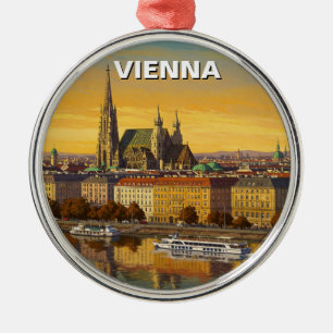 Wien Österreich Reisen Ornament Aus Metall