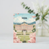 Wien Österreich Reisen Postkarte (Stehend Vorderseite)
