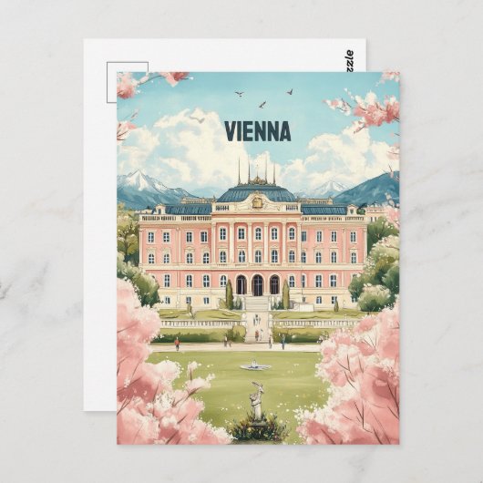 Wien Österreich Reisen Postkarte (Vorne/Hinten)