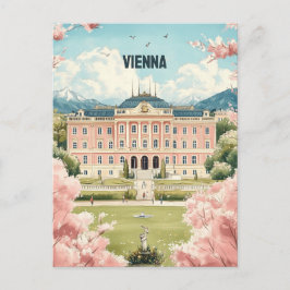 Wien Österreich Reisen Postkarte