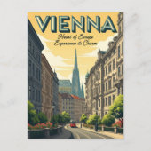 Wien Österreich Reisen Postkarte (Vorderseite)